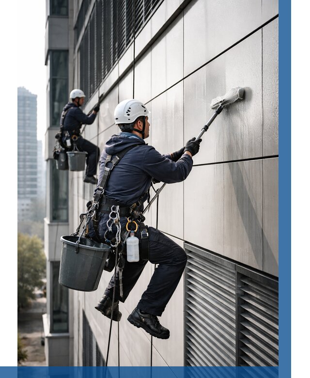 Мойка вентилируемого фасада в Пыти-Яхах от 254 р. | ВЫСОТНИК-Пть