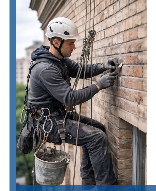 Качественный ремонт кирпичной кладки фасада в Пыти-Яхах с гарантией