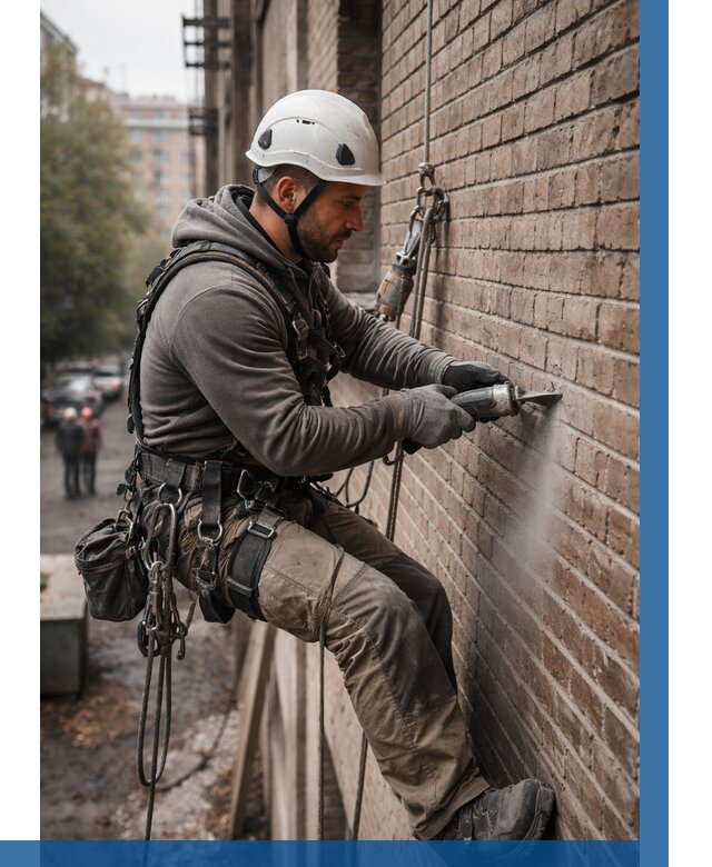 Расшивка кирпичных швов в Пыти-Яхах от 610 р. | ВЫСОТНИК-Пть