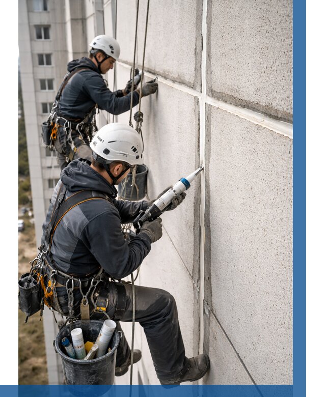 Герметизация межпанельных швов в Пыти-Яхах от 712 р. | ВЫСОТНИК-Пть