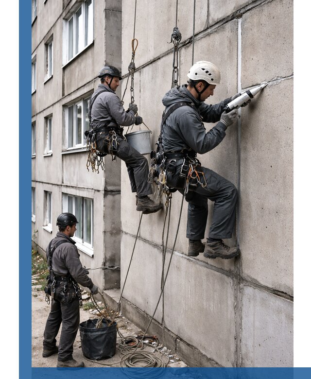 Герметизация межпанельных швов в Пыти-Яхах с гарантией герметичности