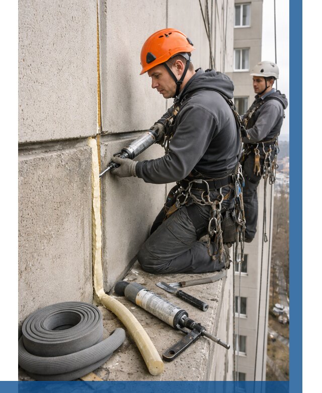 Теплый шов межпанельные швы в Пыти-Яхах от 712 р. | ВЫСОТНИК-Пть