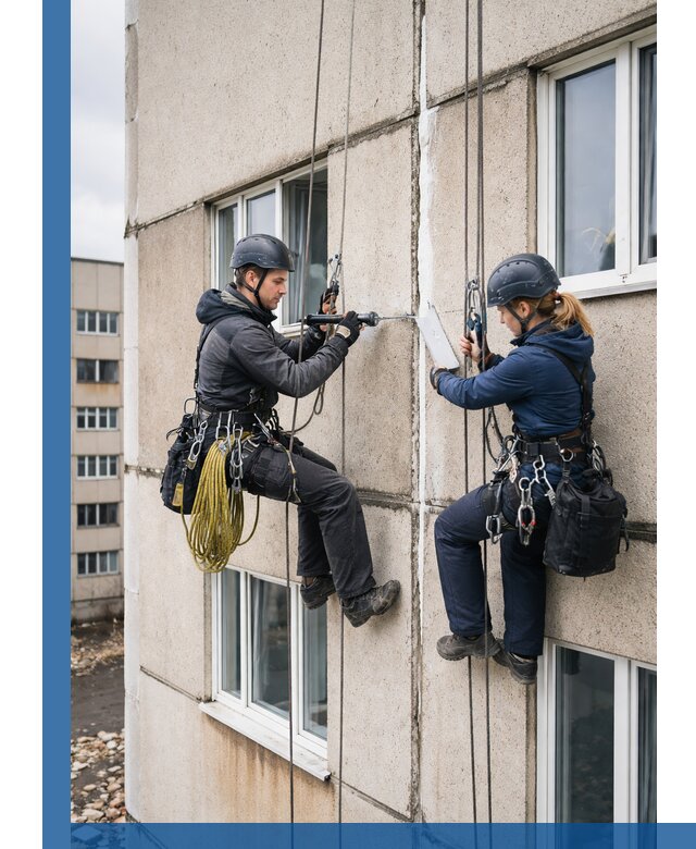 Герметизация межпанельных швов тёплым швом в Пыти-Яхах