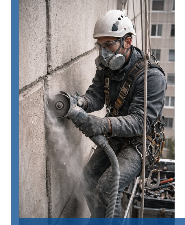 Штробление межпанельных швов в Пыти-Яхах качественно и быстро