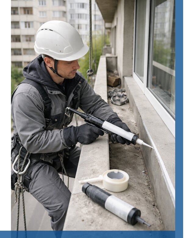 Герметизация швов лоджии в Пыти-Яхах от 4578 р. | ВЫСОТНИК-Пть