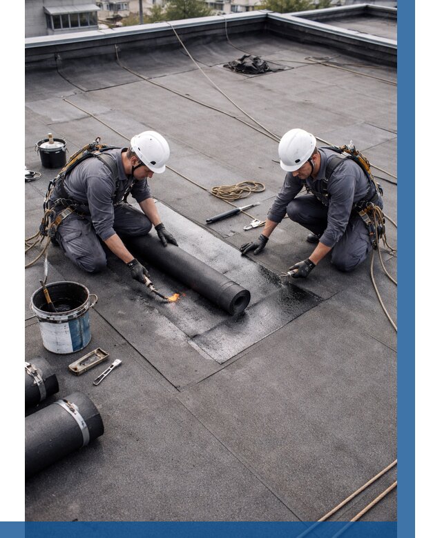 Ремонт мягкой кровли под ключ в Пыти-Яхах от 712 р. | ВЫСОТНИК-Пть