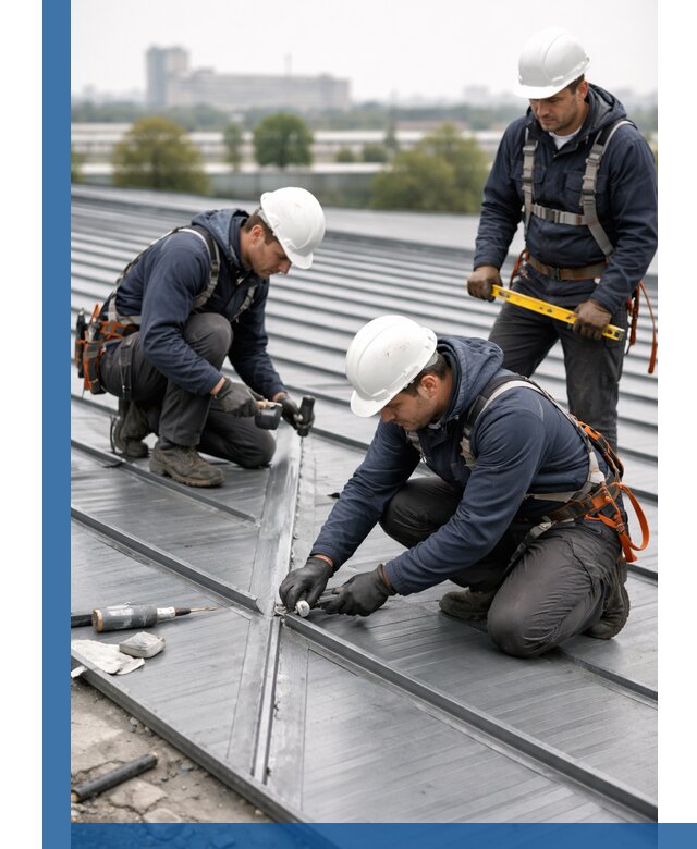 Ремонт фальцевой кровли в Пыти-Яхах срочно и качественно