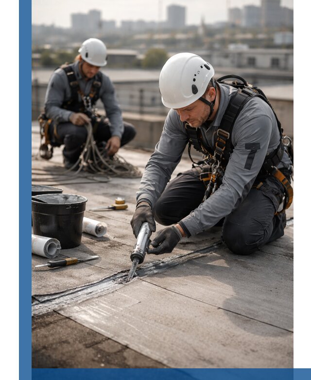 Аварийное и капитальное устранение протечек кровли в Пыти-Яхах