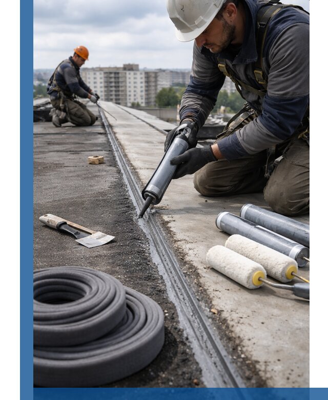 Герметизация швов кровли в Пыти-Яхах с гарантией герметичности