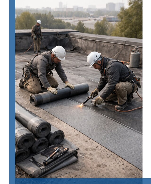 Монтаж мягкой кровли в Пыти-Яхах профессионально и надежно