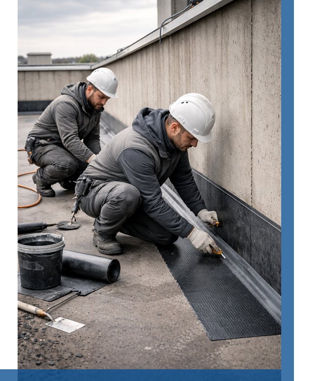 Гидроизоляция примыканий на кровле в Пыти-Яхах от 916 р. | ВЫСОТНИК-Пть