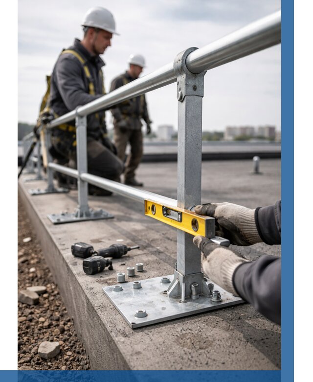 Монтаж кровельного ограждения в Пыти-Яхах от 1221 р. | ВЫСОТНИК-Пть