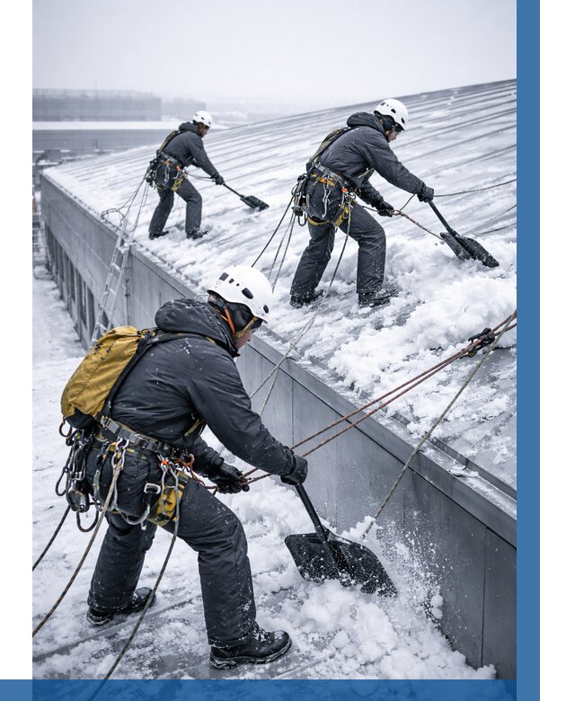 Очистка навесов от снега в Пыти-Яхах от 4578 р. | ВЫСОТНИК-Пть