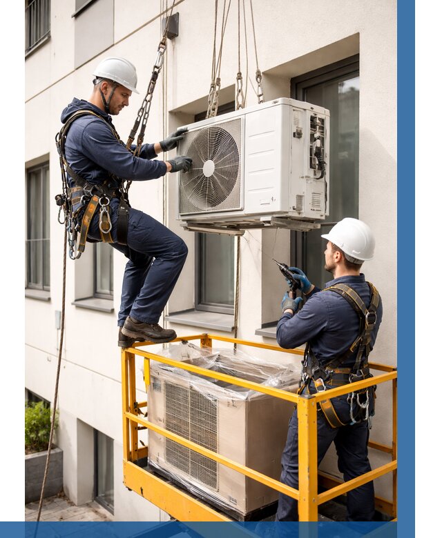 Демонтаж внешнего блока кондиционера в Пыти-Яхах от 3561 р. | ВЫСОТНИК-Пть