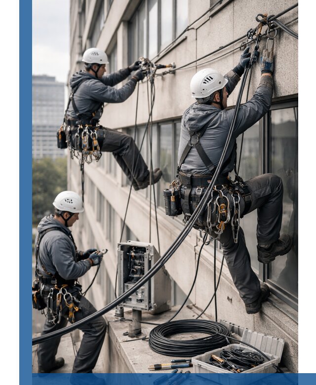 Прокладка оптоволоконного кабеля в Пыти-Яхах под ключ с тестированием