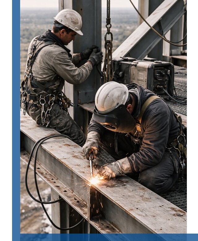 Высотные сварочные работы в Пыти-Яхах для промышленных объектов