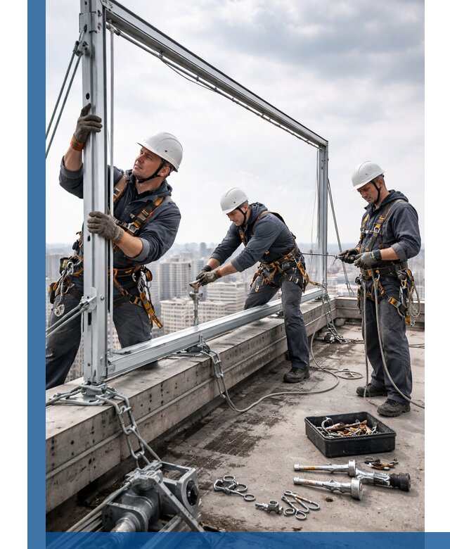 Монтаж крышных рекламных конструкций под ключ в Пыти-Яхах