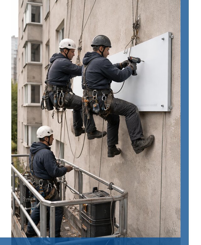 Монтаж табличек и указателей в Пыти-Яхах от 3561 р. | ВЫСОТНИК-Пть