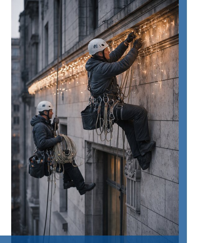 Монтаж новогодней иллюминации в Пыти-Яхах от 8647 р. | ВЫСОТНИК-Пть