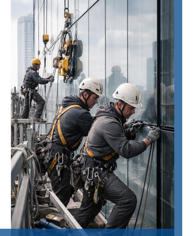 Структурное остекление фасадов в Пыти-Яхах от 9664 р. | ВЫСОТНИК-Пть