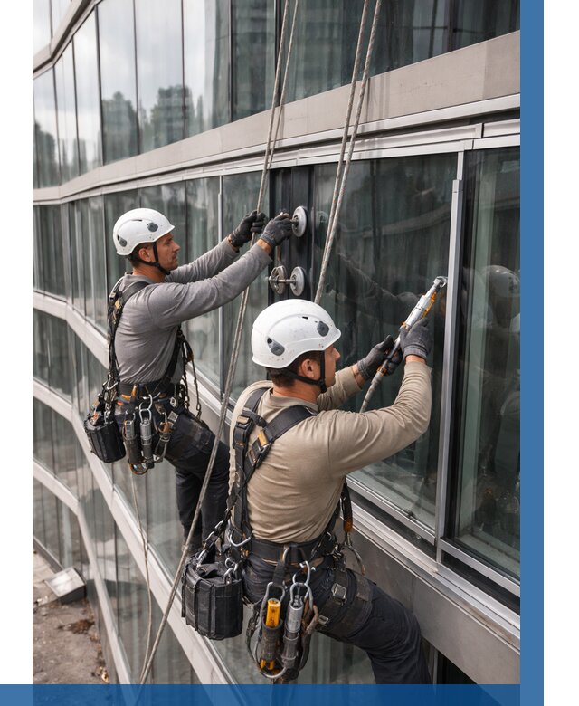 Радиусное остекление фасада в Пыти-Яхах от 12208 р. | ВЫСОТНИК-Пть