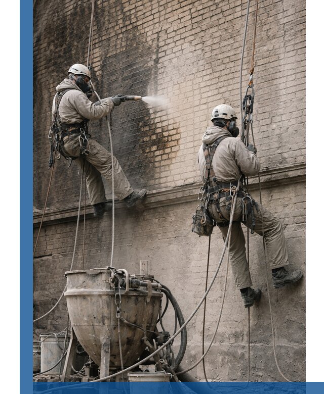 Пескоструйная очистка фасадов в Пыти-Яхах профессионально