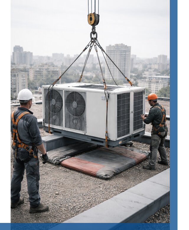 Подъем груза на крышу в Пыти-Яхах от 5087 р. | ВЫСОТНИК-Пть заказать