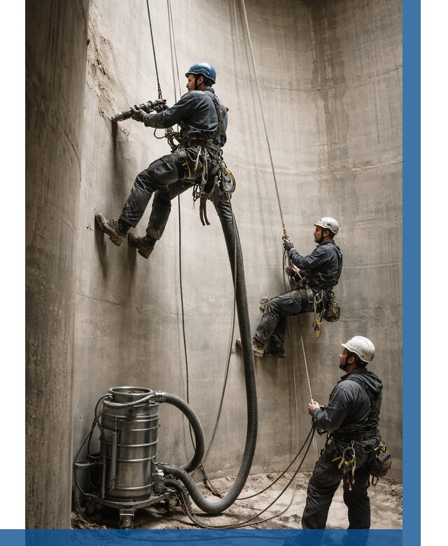 Зачистка силосов в Пыти-Яхах от 4578 р. Договор и смета ВЫСОТНИК-Пть