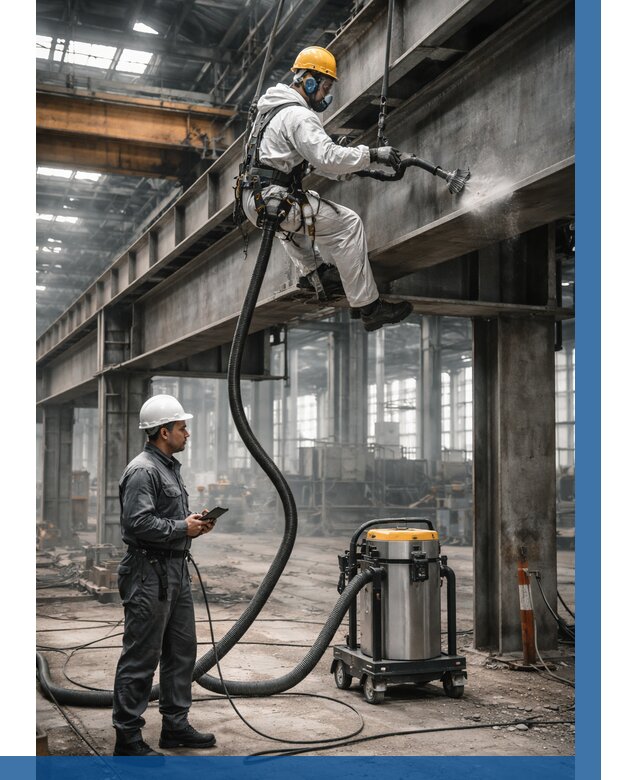 Обеспыливание конструкций в цехе в Пыти-Яхах от 4273 р. | ВЫСОТНИК-Пть