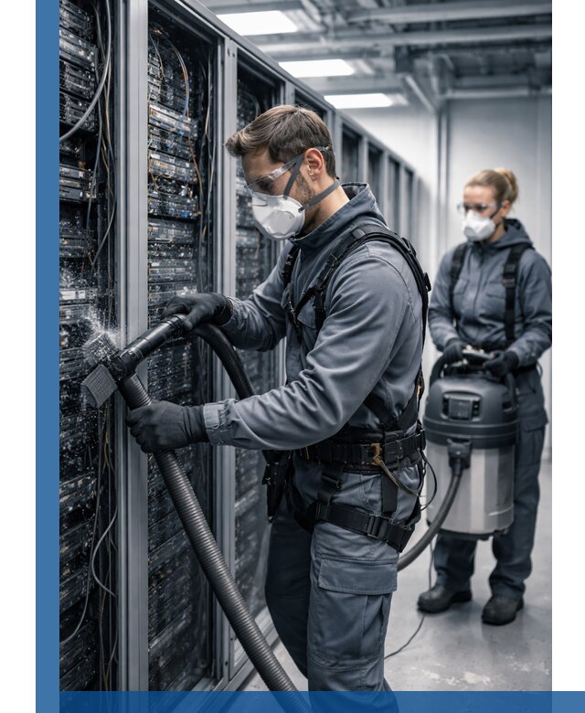 Обеспыливание серверной комнаты в Пыти-Яхах, профессиональная очистка