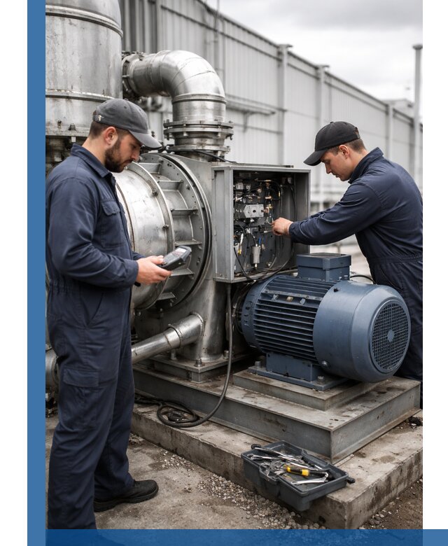 Техническое обслуживание промышленного оборудования в Пыти-Яхах