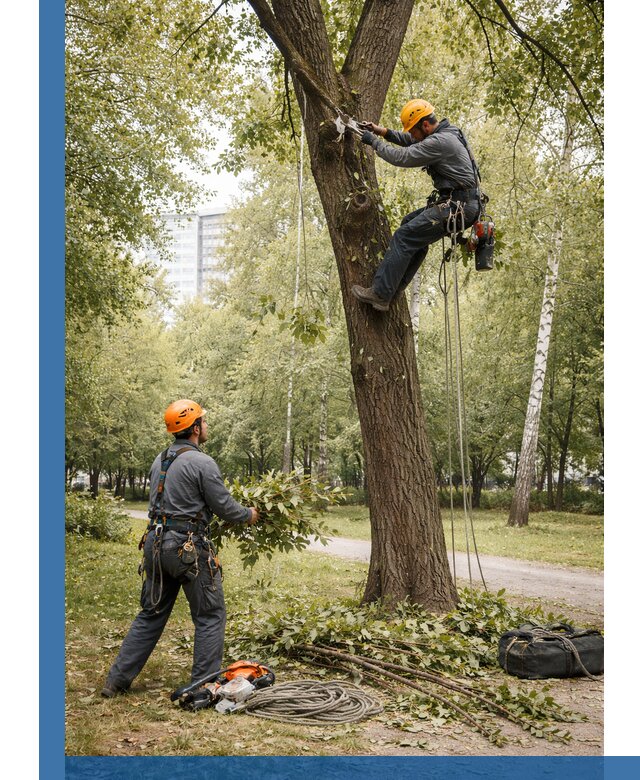 Санитарная обрезка деревьев в Пыти-Яхах, профессионально и безопасно