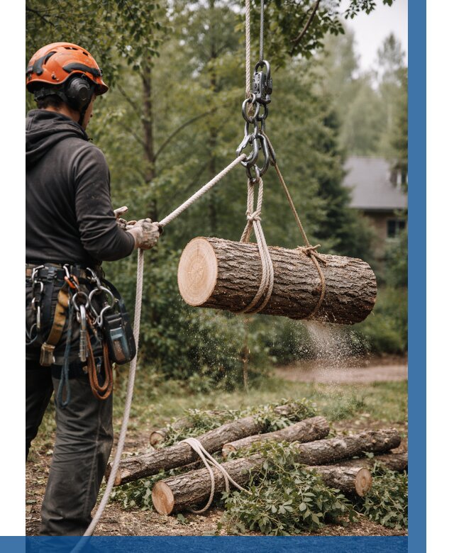 Валка деревьев частями в Пыти-Яхах от 7630 р. | ВЫСОТНИК-Пть
