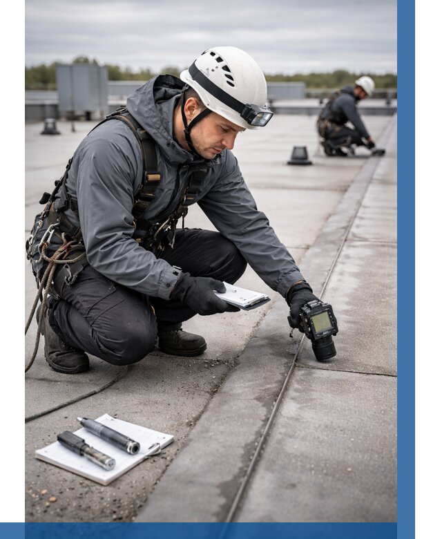 Обследование кровли на протечки в Пыти-Яхах от 4578 р. | ВЫСОТНИК-Пть