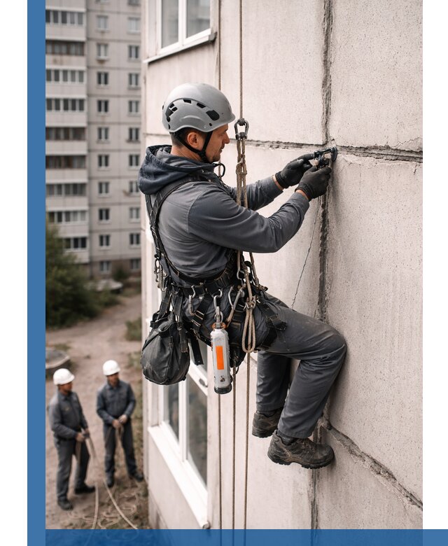 Обследование межпанельных швов и герметизация в Пыти-Яхах