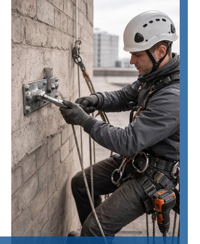 Установка анкерных точек в Пыти-Яхах от 3561 р. | ВЫСОТНИК-Пть